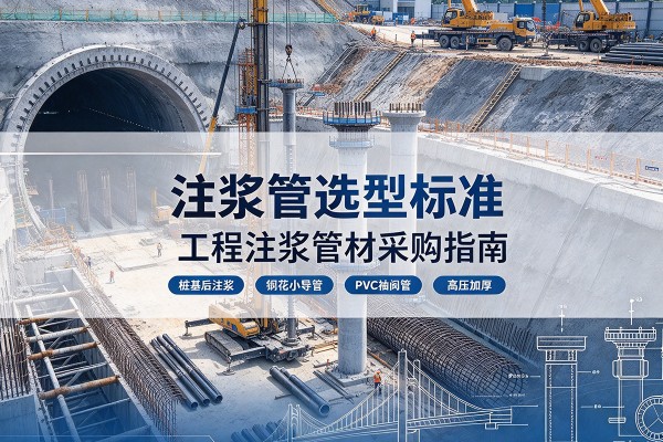 扬中注浆管选型标准