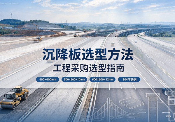 扬中沉降板选择方法
